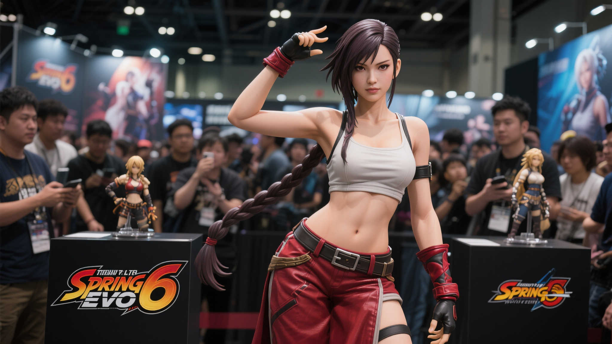 《街头霸王6》春丽超逼真等身雕像惊艳亮相EVO!身形引人注目 类似的角色实体化展示,其实在其他领域也有